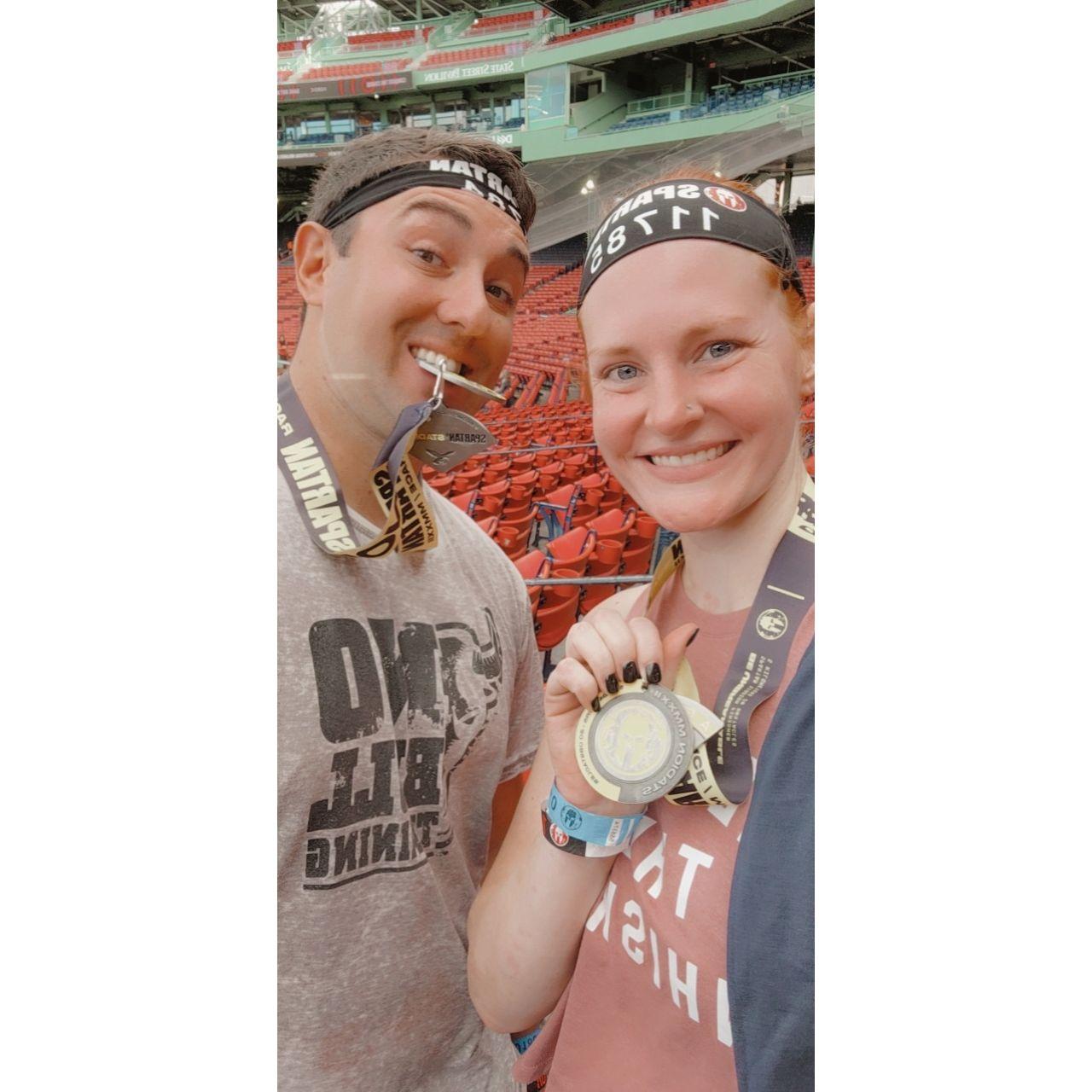 Fenway  Spartan Finishers!