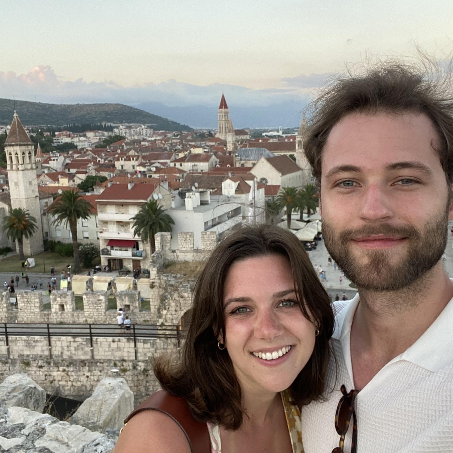 Top of Trogir, Croatia.