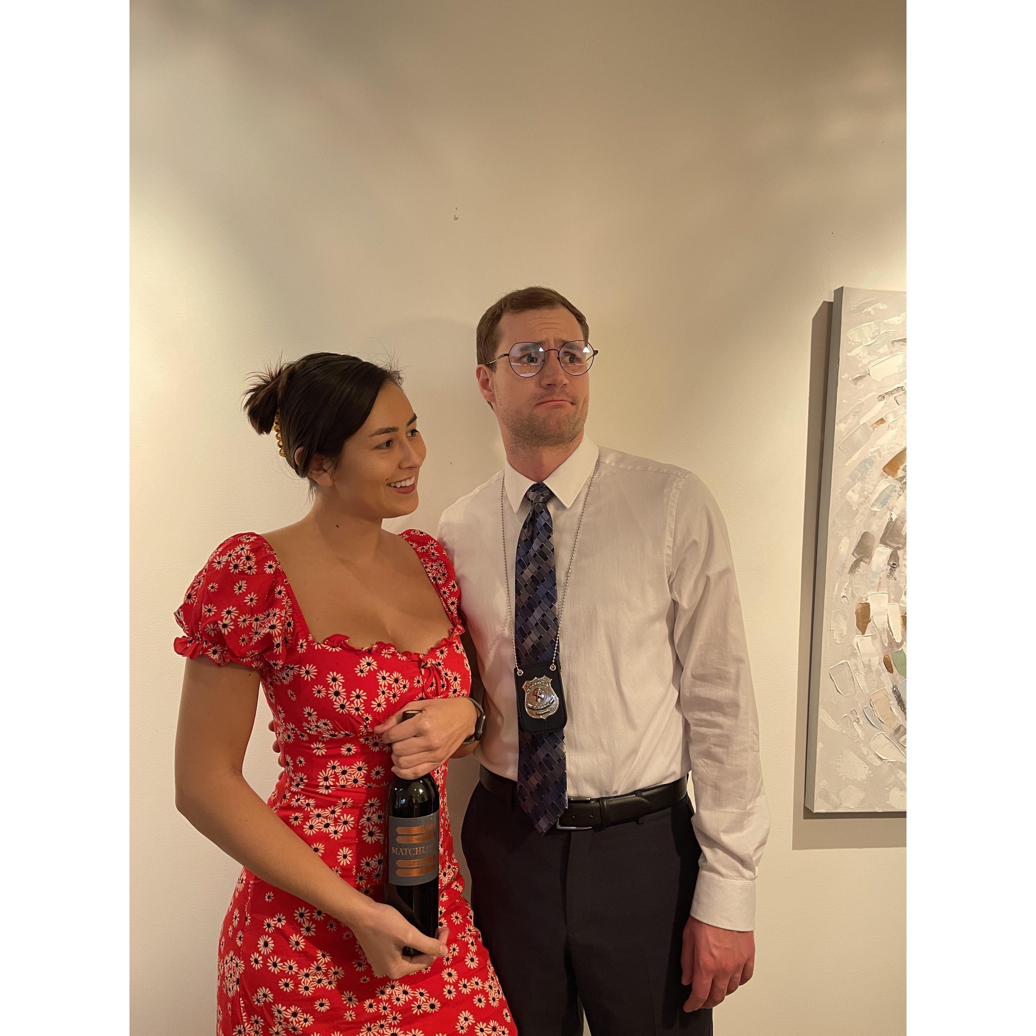 Detective Allen Gamble and Dr. Sheila Gamble