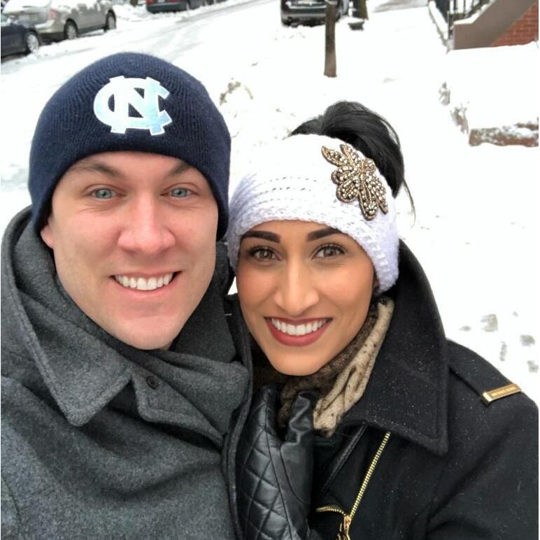 1st Boston snow!