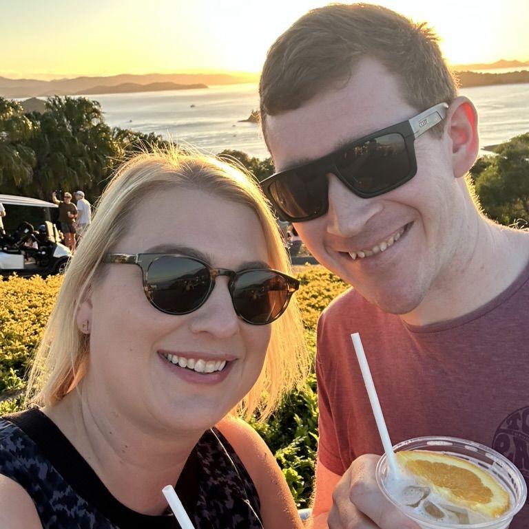 Pina coladas in Hamilton Island!