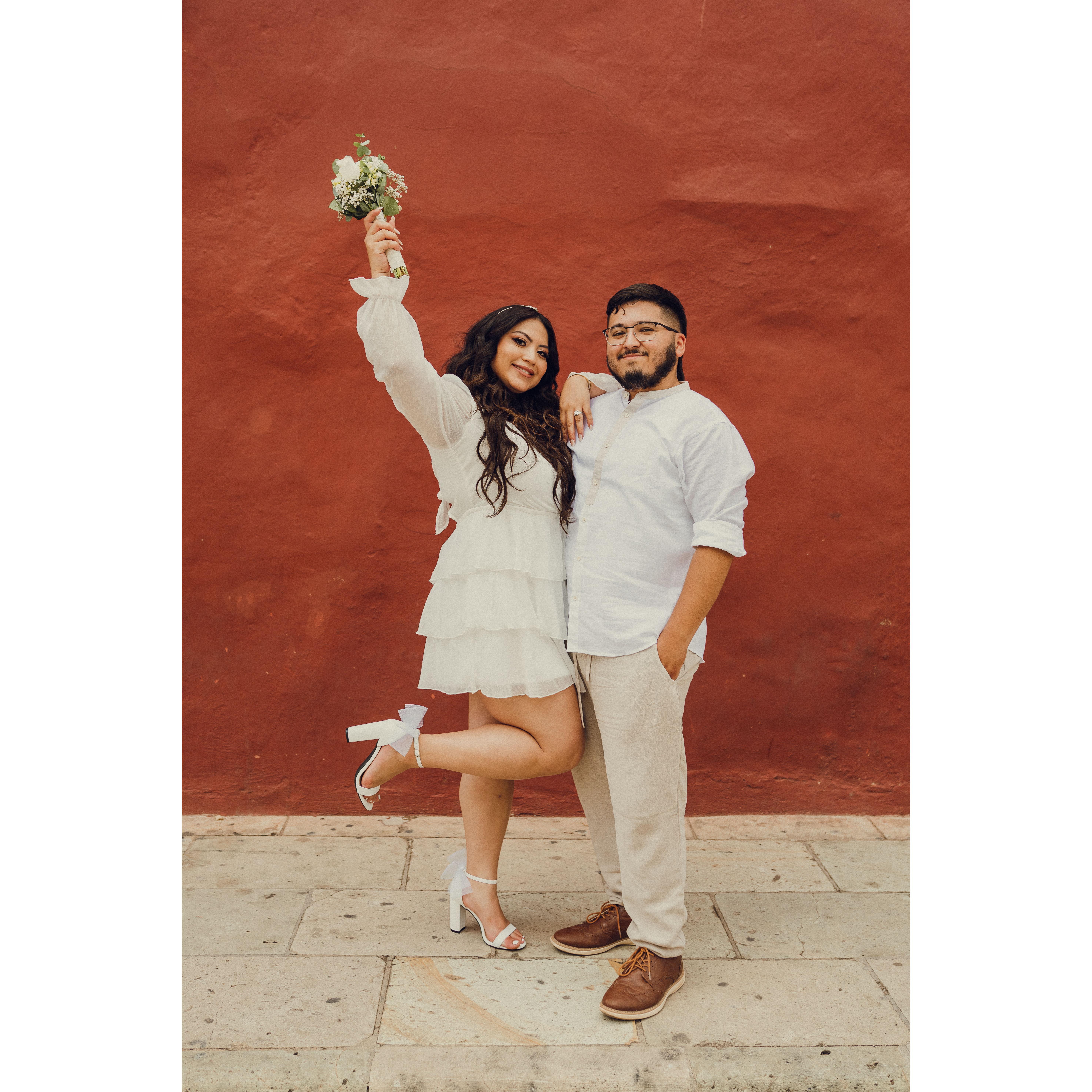Engagement photos in Oaxaca