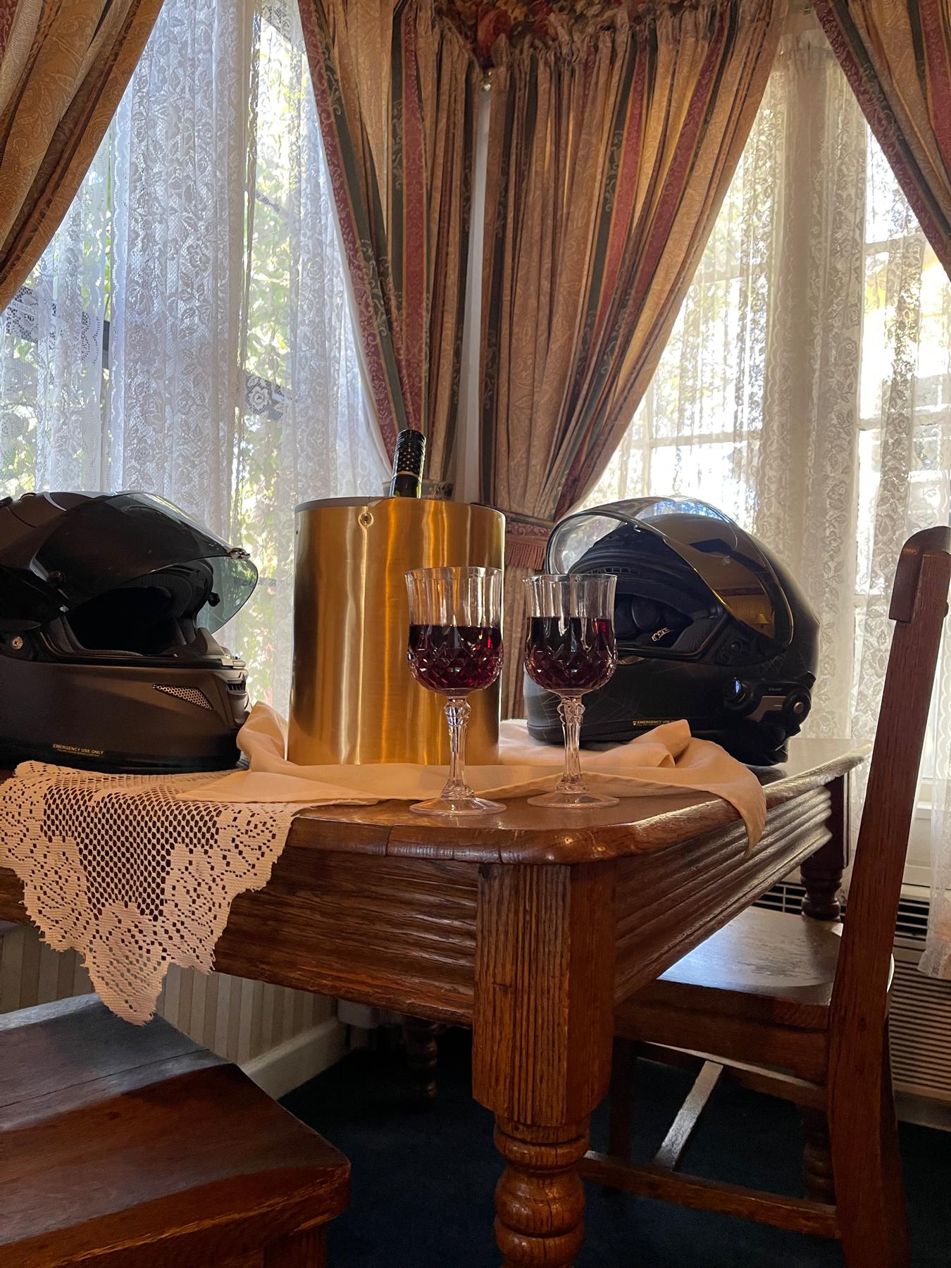 Motorcycle ride, Proposal, and wine… Sounds like an amazing combination oh wait we did that!