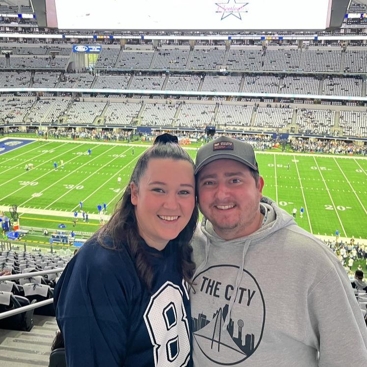 First Cowboy game together.