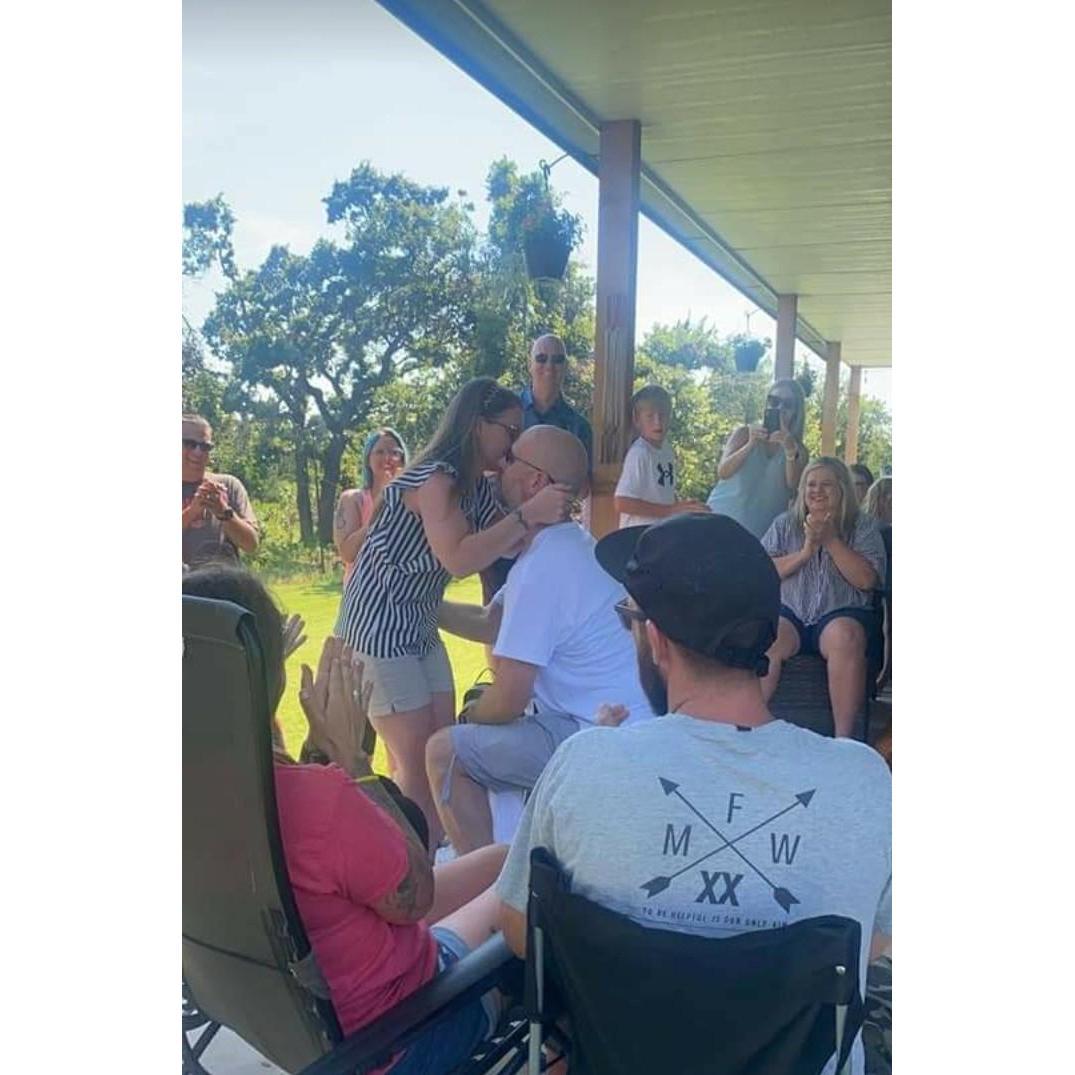 Just make sure both sets of parents are there. . . .