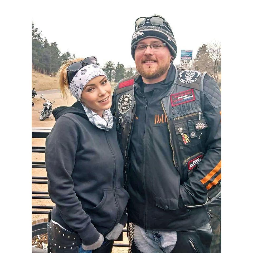 Look how sexy we are in leather.