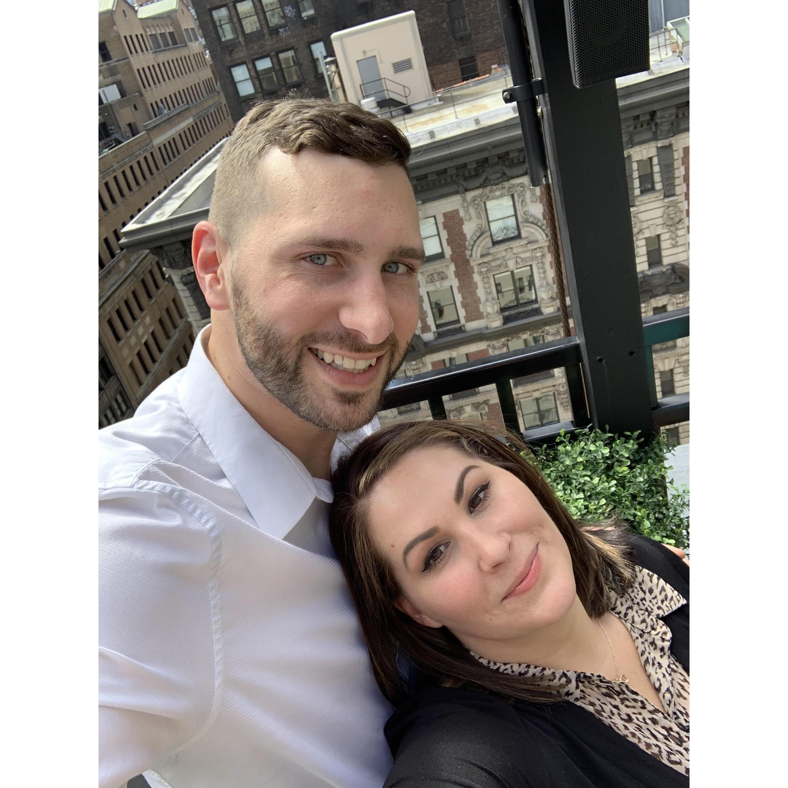 One Year Anniversary at Magic Hour Roof Top <3