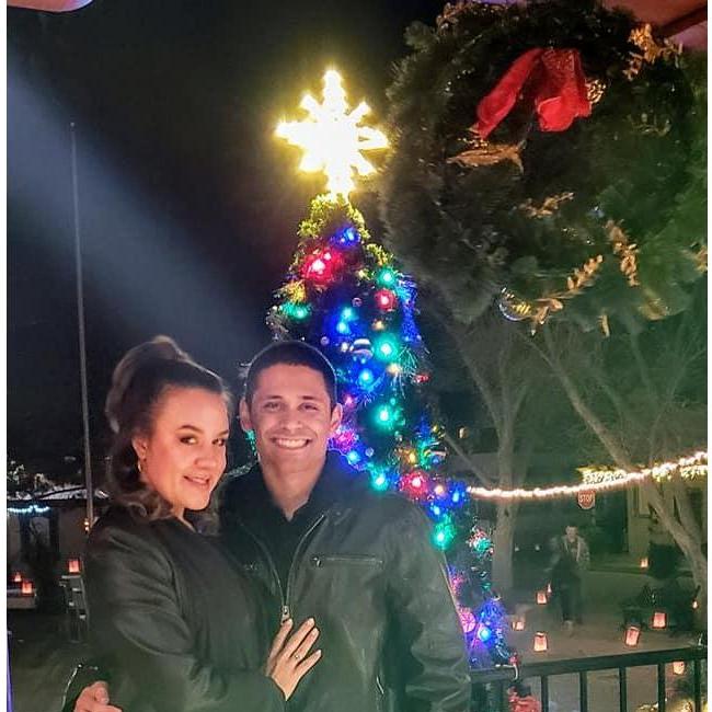 Just one of our many Christmas' together!