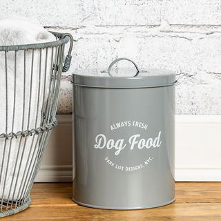 Wallace Pet Food Storage Tin