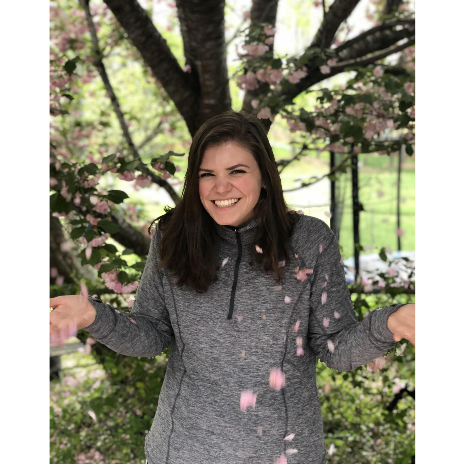 Currently Grant's favorite picture of Julia (that he took), and coincidentally his phone background! This photo was taken while they babysat the five adorable children of some of their close friends.