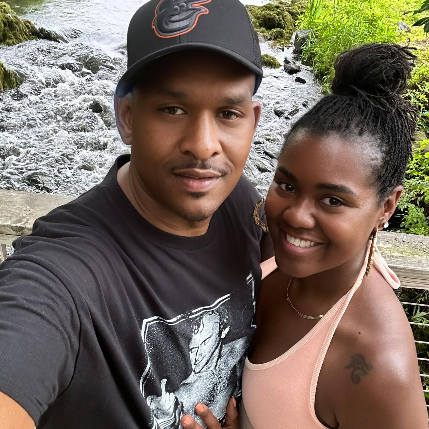 The weekend we were engaged, summer 2023