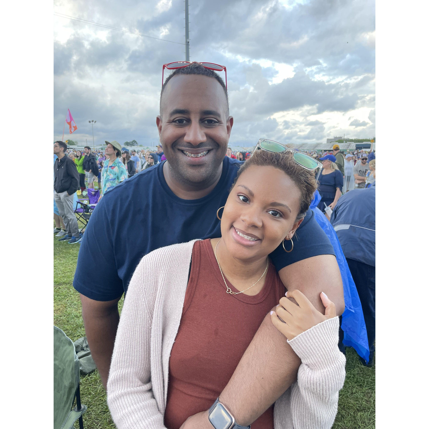 Clarissa's first JazzFest