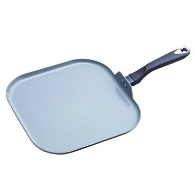 IMUSA 11" Ceramic Griddle with Soft Touch Handle Blue
