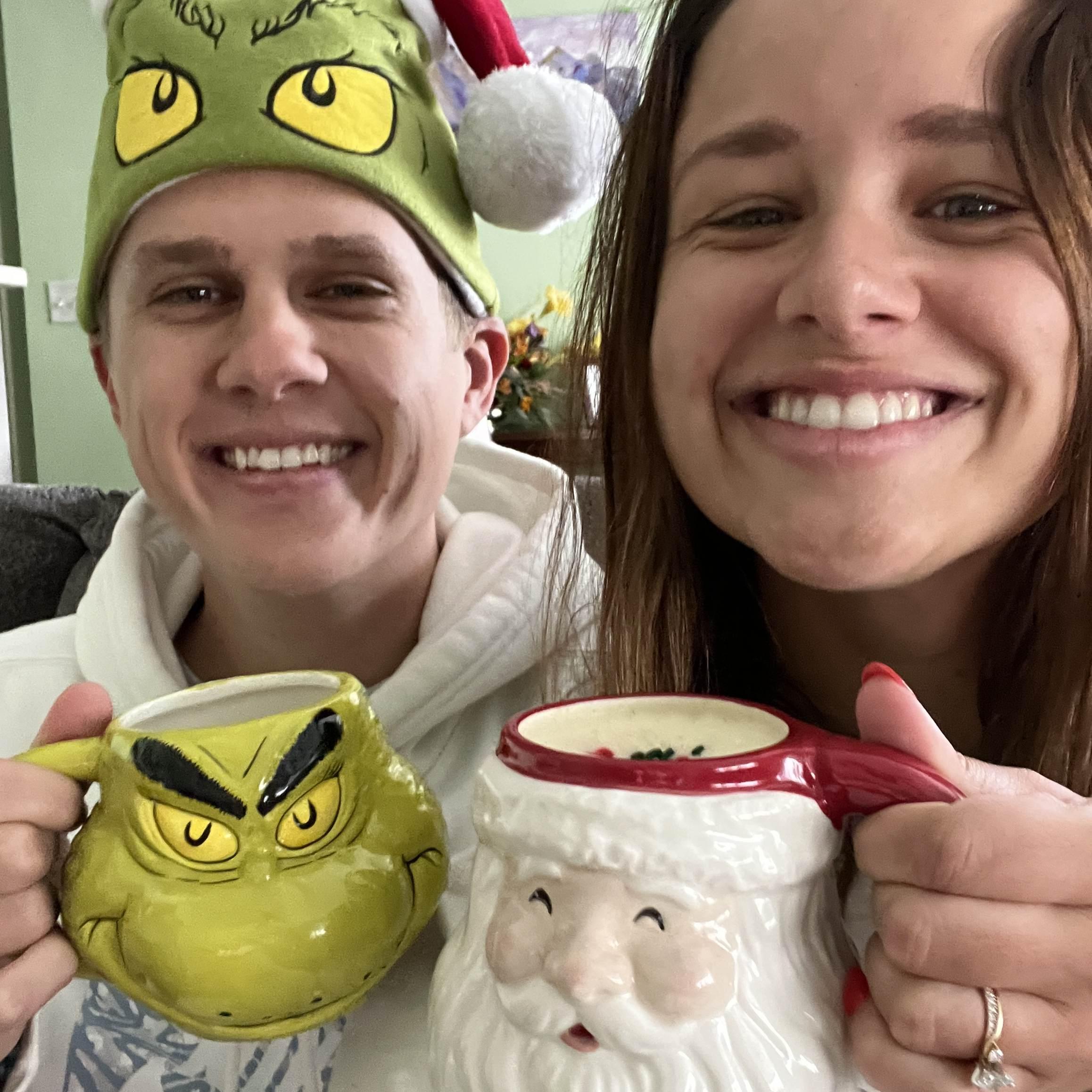 Breaking out the Christmas Mugs