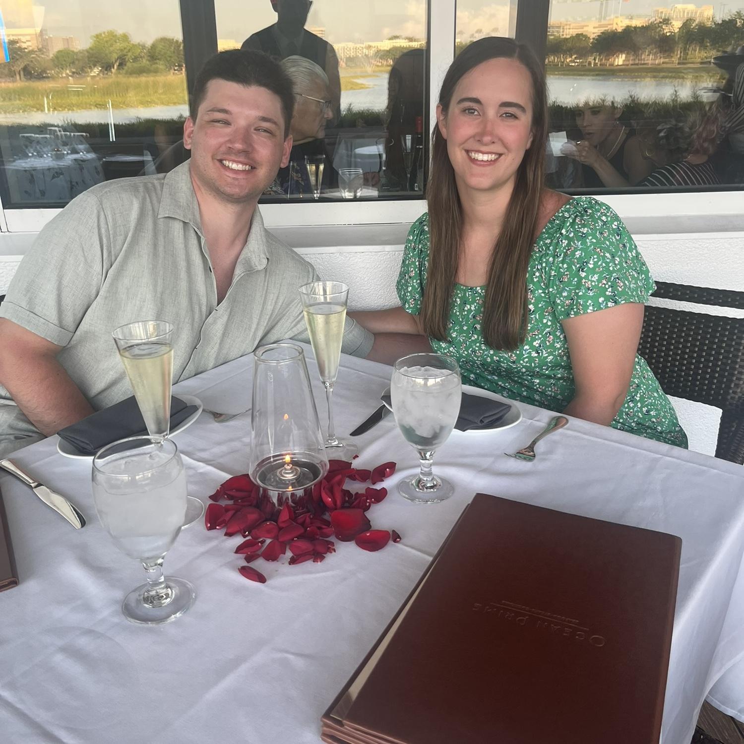 Anniversary dinner in Tampa!
