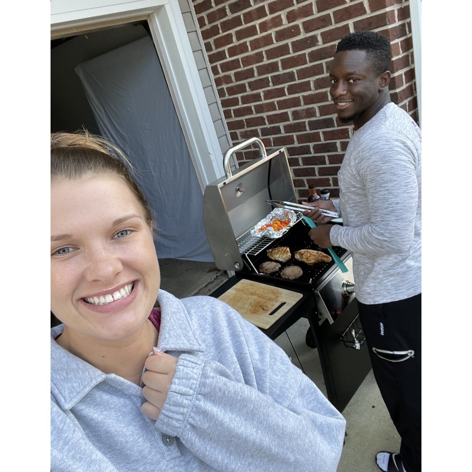 First time using our new grill - May 2021