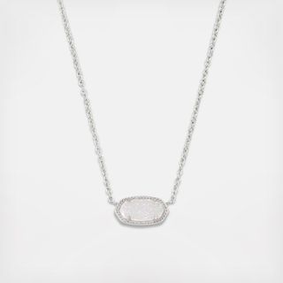 Elisa Silver Pendant Necklace