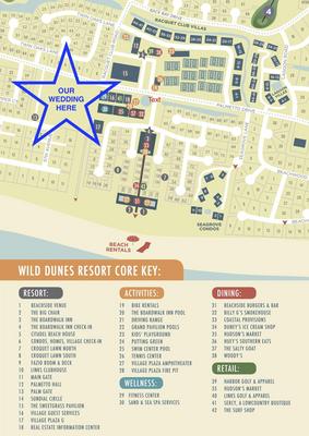 Wild Dunes Resort Map Betsy Browning And Mark Renehan's Wedding Website