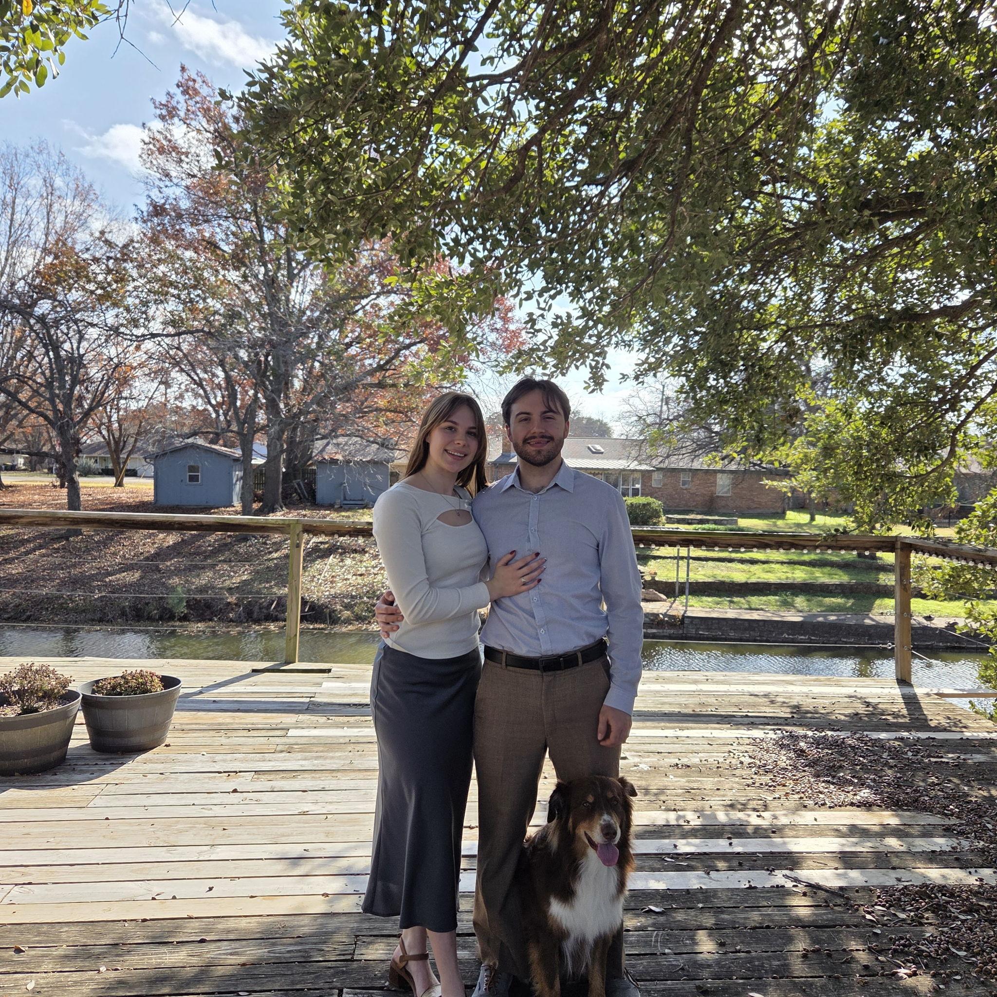 Our last Christmas as Fiancés