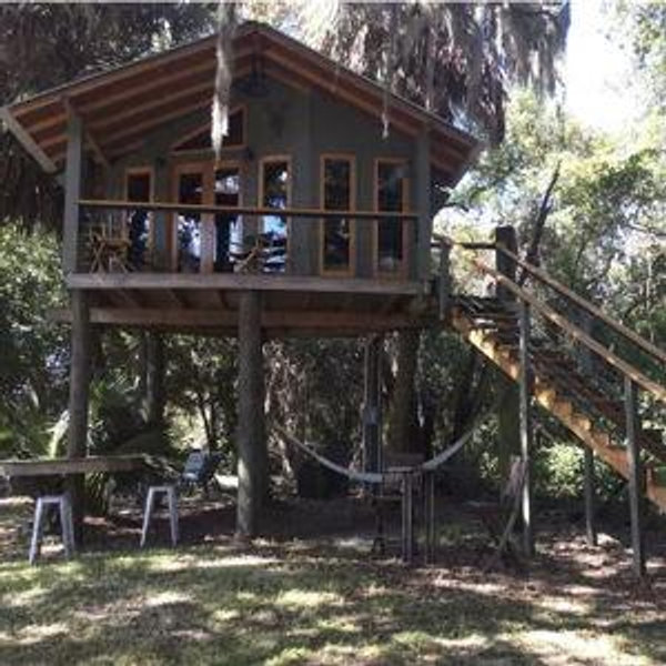 Treehouse Airbnb Rental On Our Honeymoon