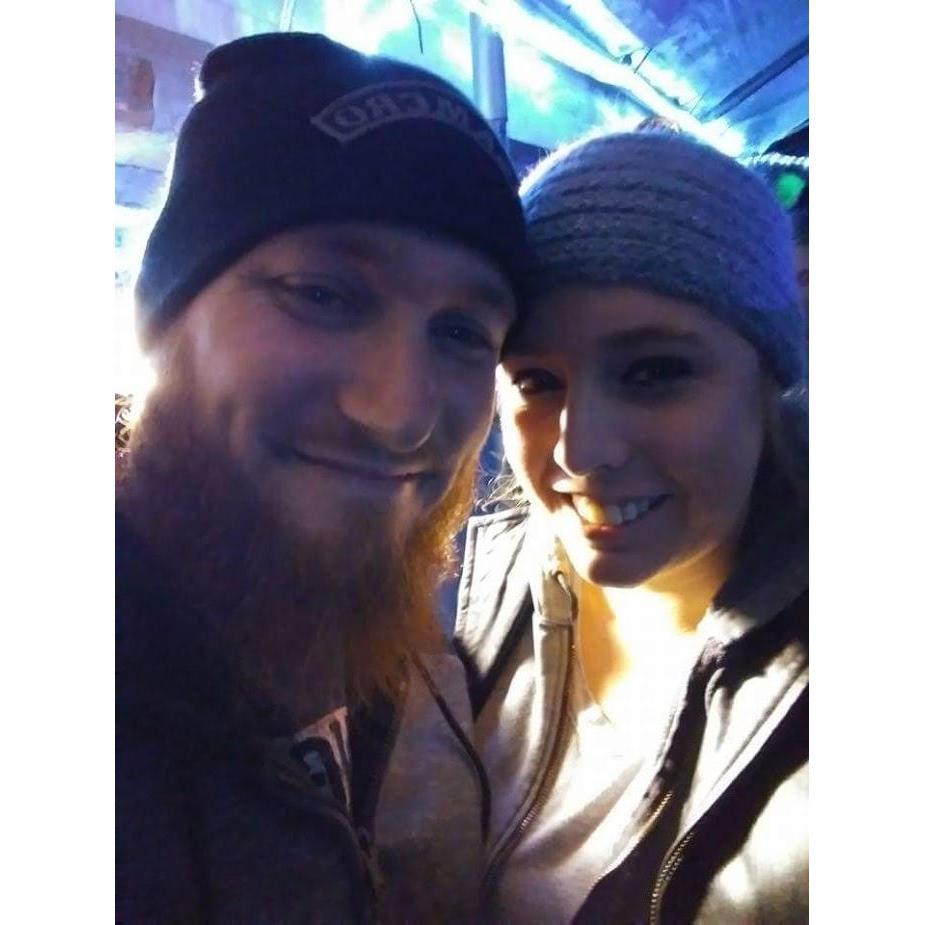 Date night at the Haunted House