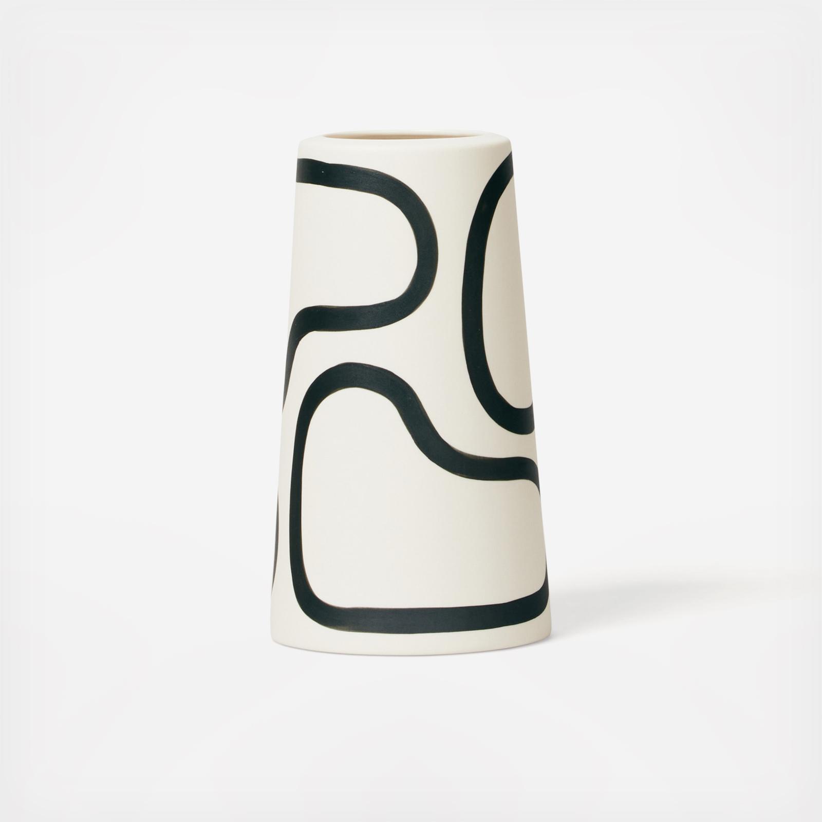 Outline Pillar Vase - Thumbnail 3
