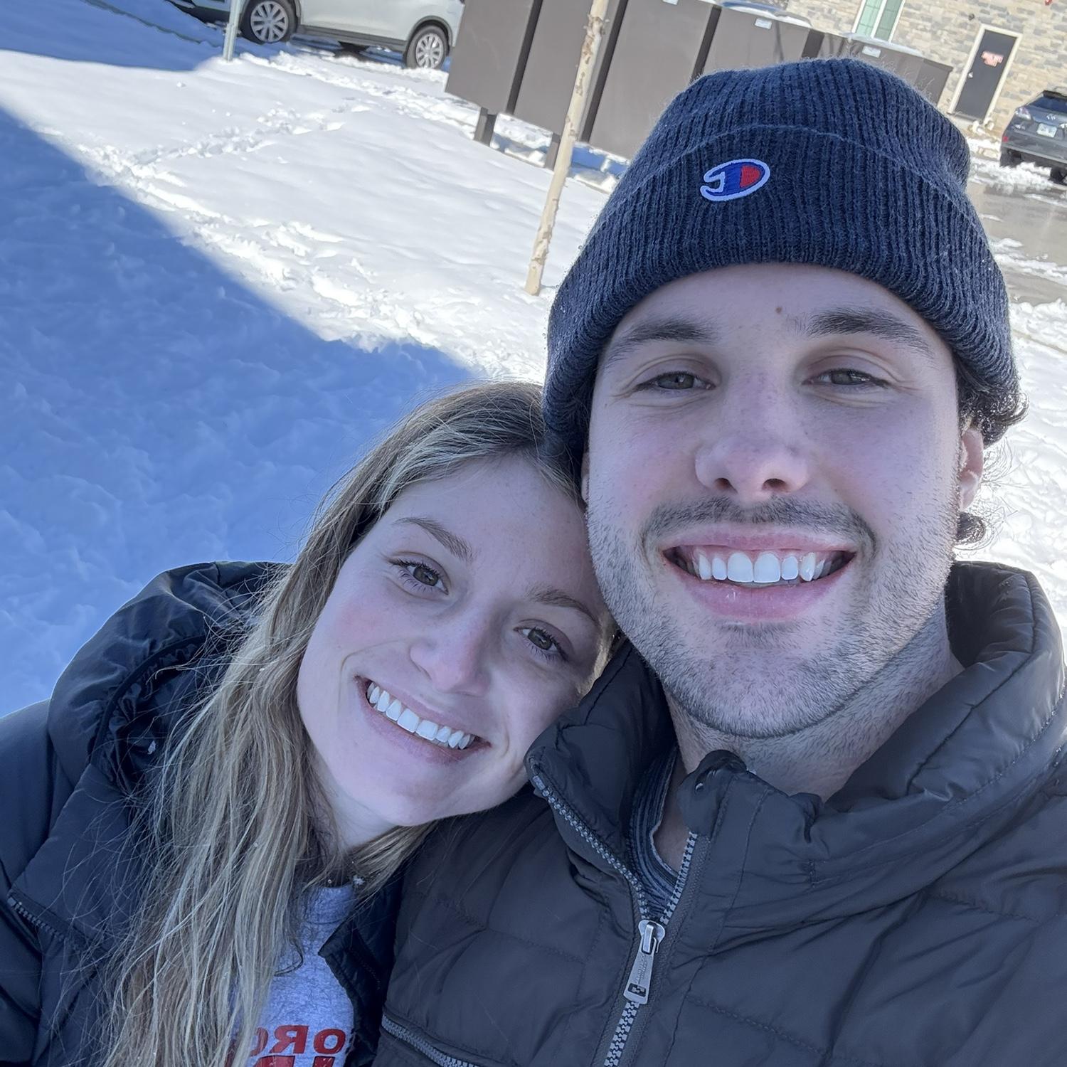1/11/2025- Photo from snow day in Springdale, Arkansas.