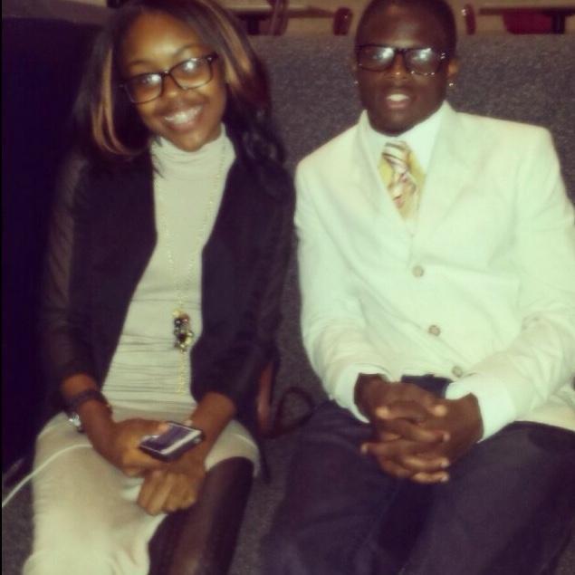 Us at our sophomore homecoming.