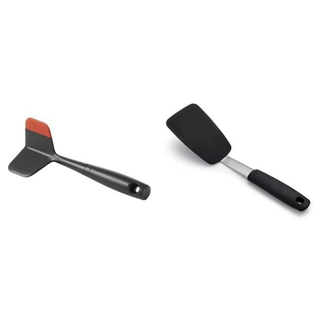 OXO Good Grips Ground Meat Chopper,Black & Good Grips Small Silicone Flexible Turner Black