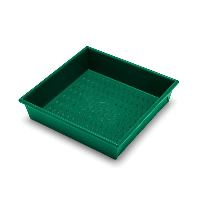 Great Jones Square One (Broccoli) | Nonstick 9x9-Inch Square Baking Pan | Signature Corrugated Bottom | Chemical-Free Nonstick Coating | Oven-Safe & Dishwasher-Friendly