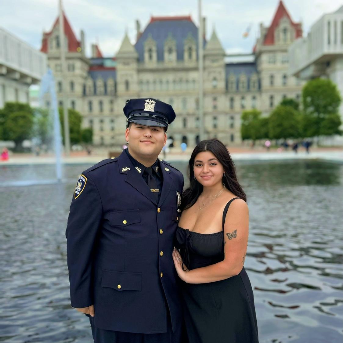 His Court Officer Graduation!
