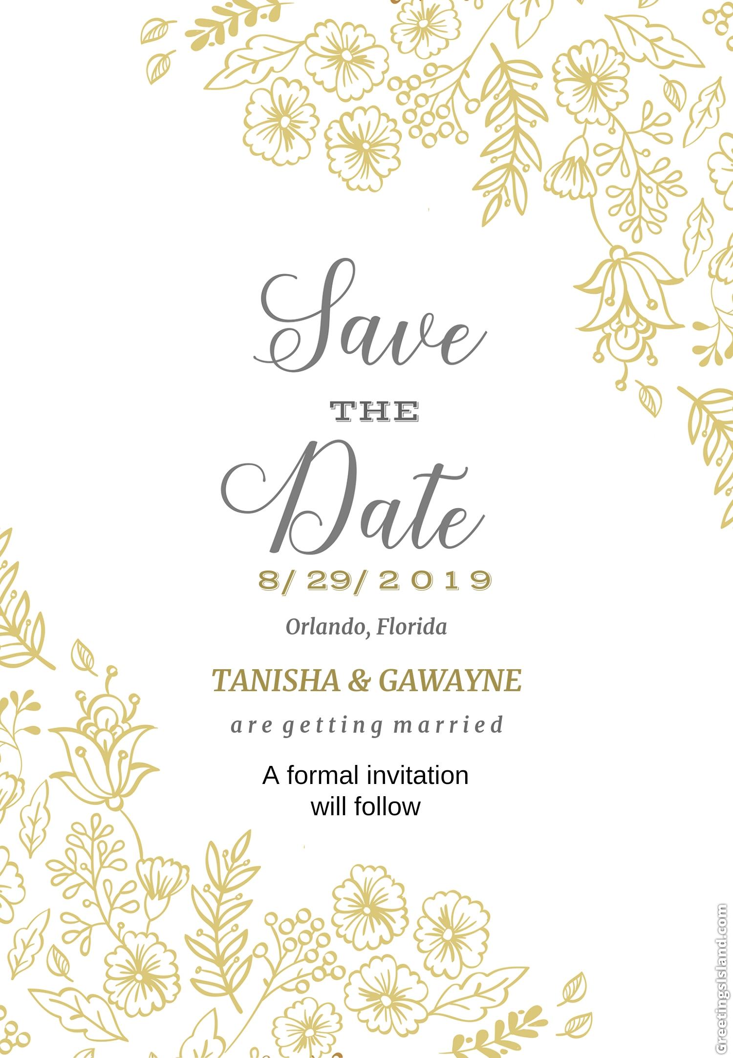 The Wedding Website of Tanisha Chung and Gawayne Braham