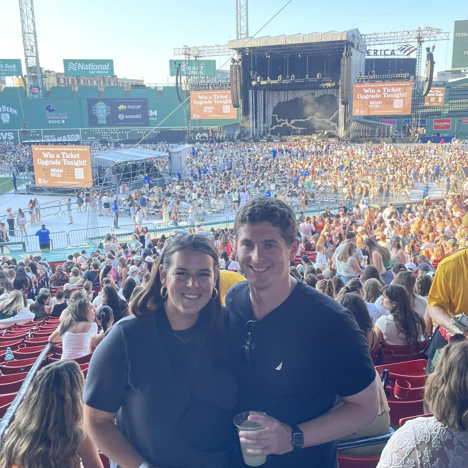 Noah Kahan at Fenway 2024
