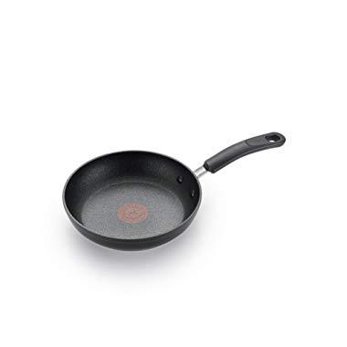 T-fal C5610264 Titanium Advanced Nonstick Thermo-Spot Heat Indicator Dishwasher Safe Cookware Fry Pan, 8-Inch, Black - 2100103844