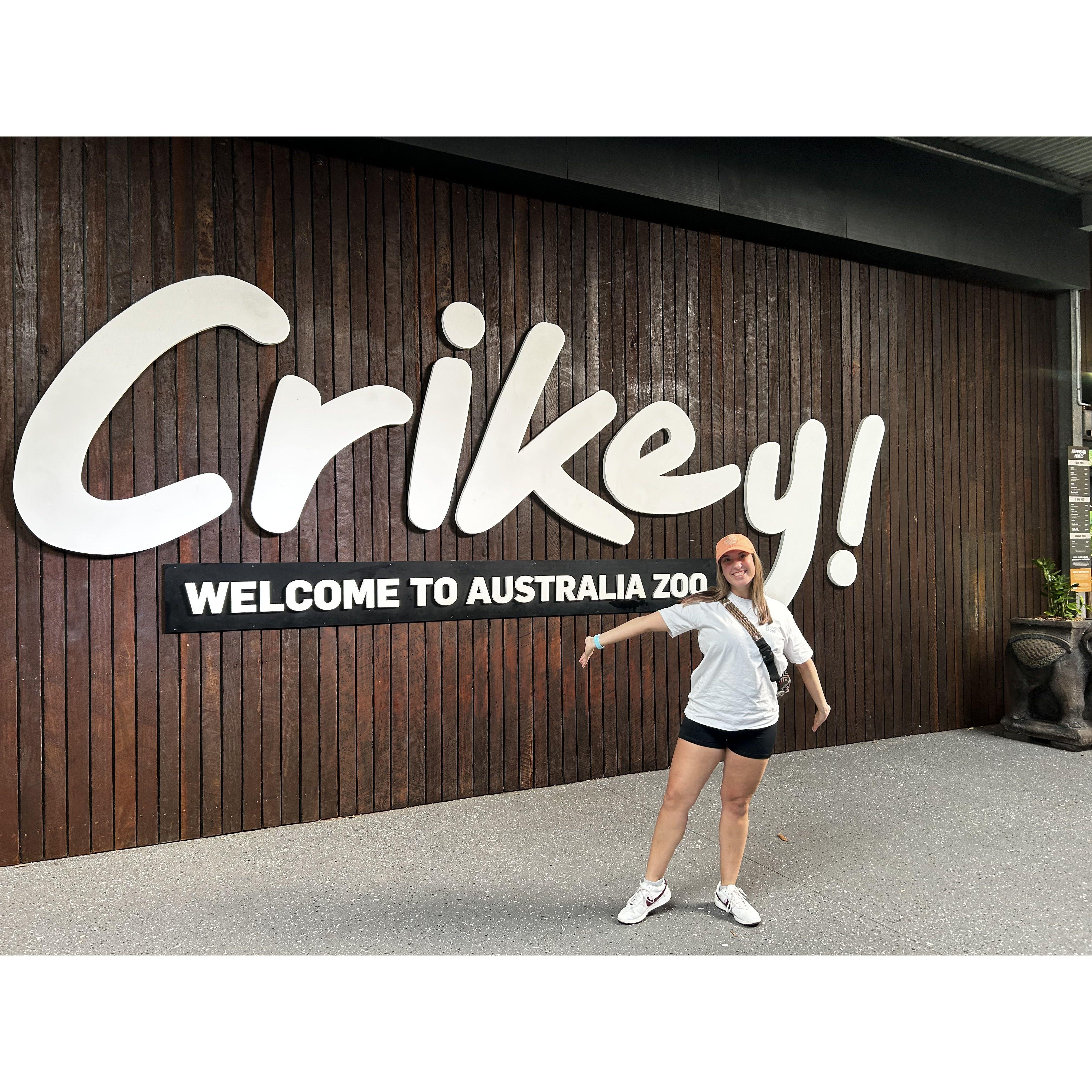 I visited the Steve Irwin Zoo, Crikey!