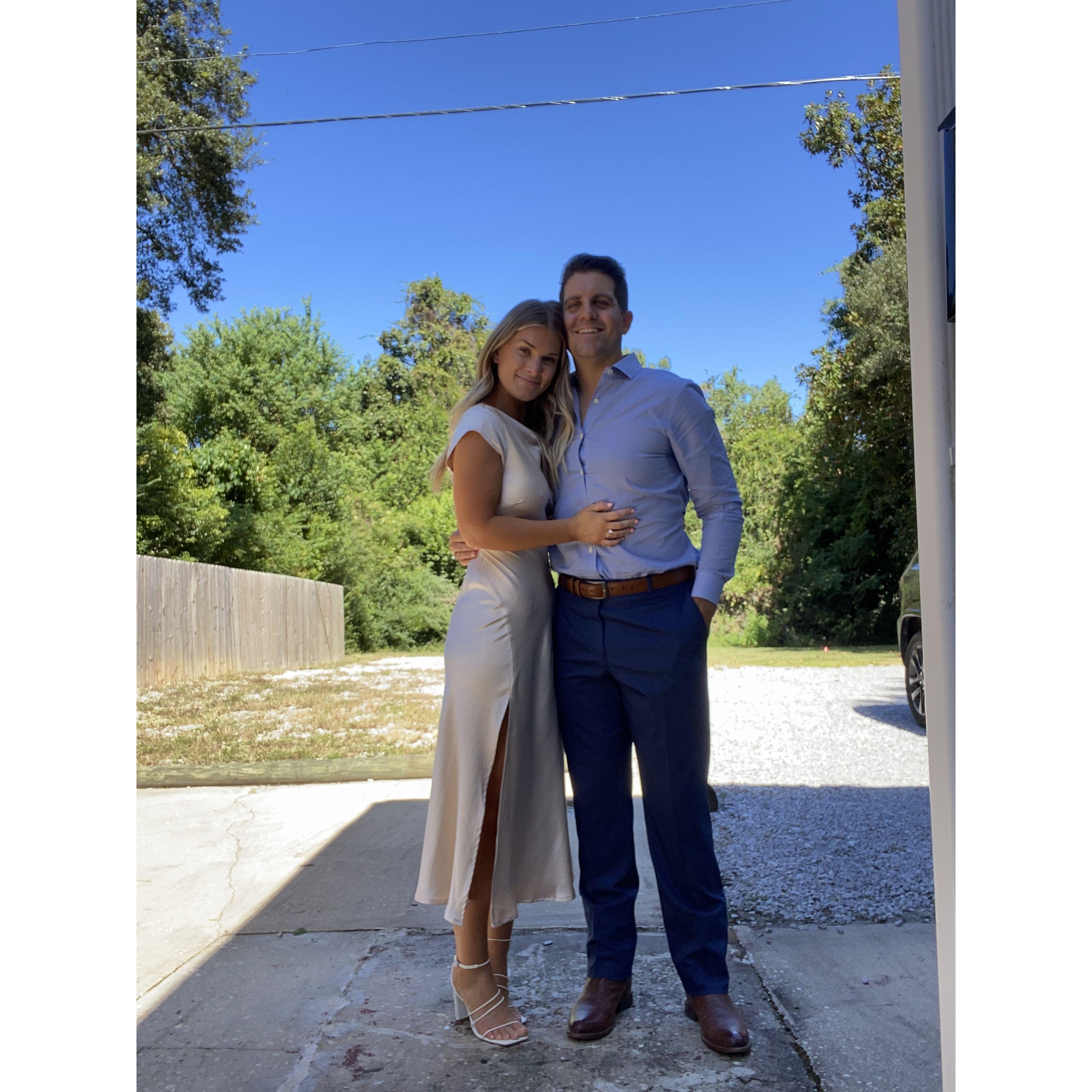 The amazing day we actually said "I Do"