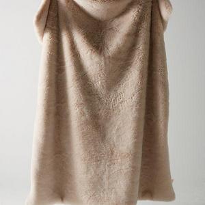 Fireside Faux Fur Throw Blanket
