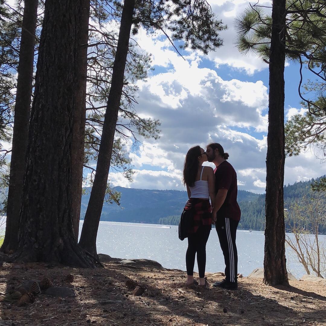 Our first trip to Truckee- little did we know, a year later we would become engaged in the same spot!