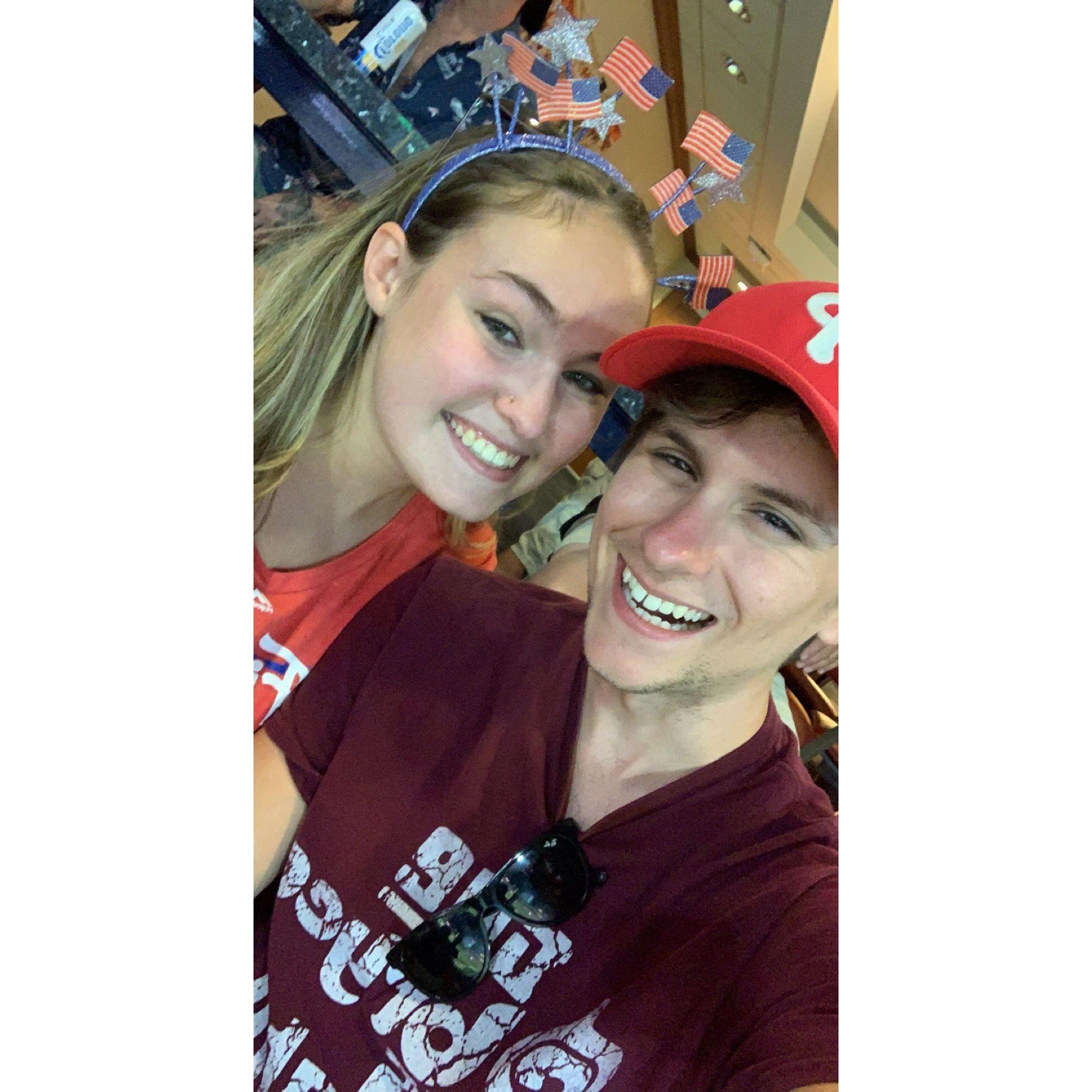Go Phillies! One of many games we would love going to.