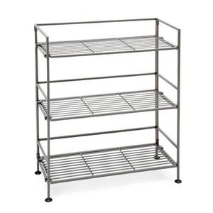 3-Tier Iron Slat Tower Shelving