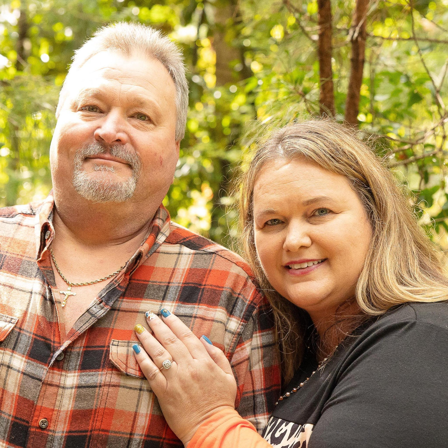This was our first photo shot after we were engaged.