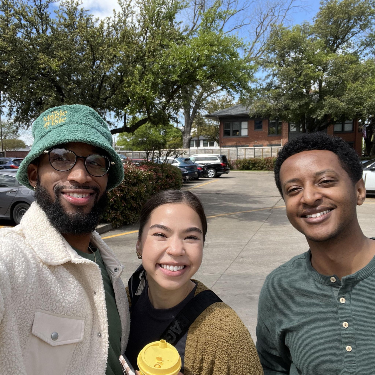 Katie getting to meet Hiyab in Dallas (Spring Break 2024)