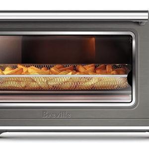 Breville BOV860BST - Freidora de aire y horno de convección inteligente, acero inoxidable negro