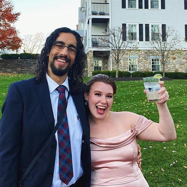 Cheers to getting to see our best friends get married!