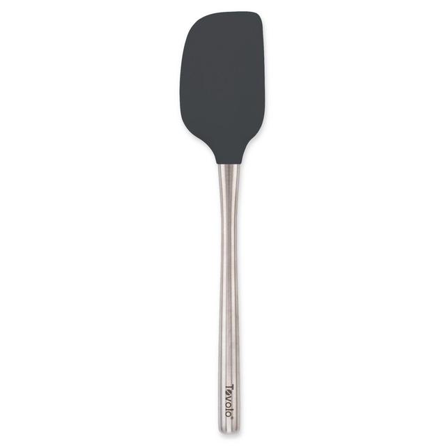 Tovolo Flex-Core™ Stainless Steel Handled Spatula in Charcoal