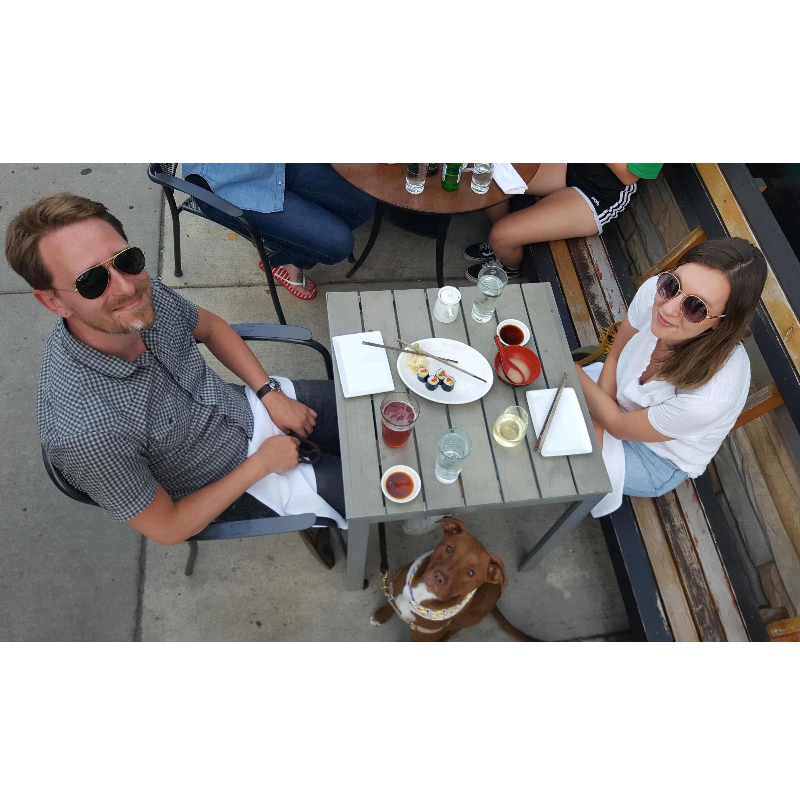 Twin Cities patio dining, summer 2018