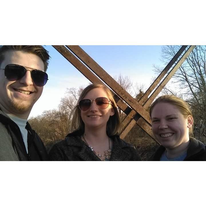 Kyle and I with Katie at Phoenix Park