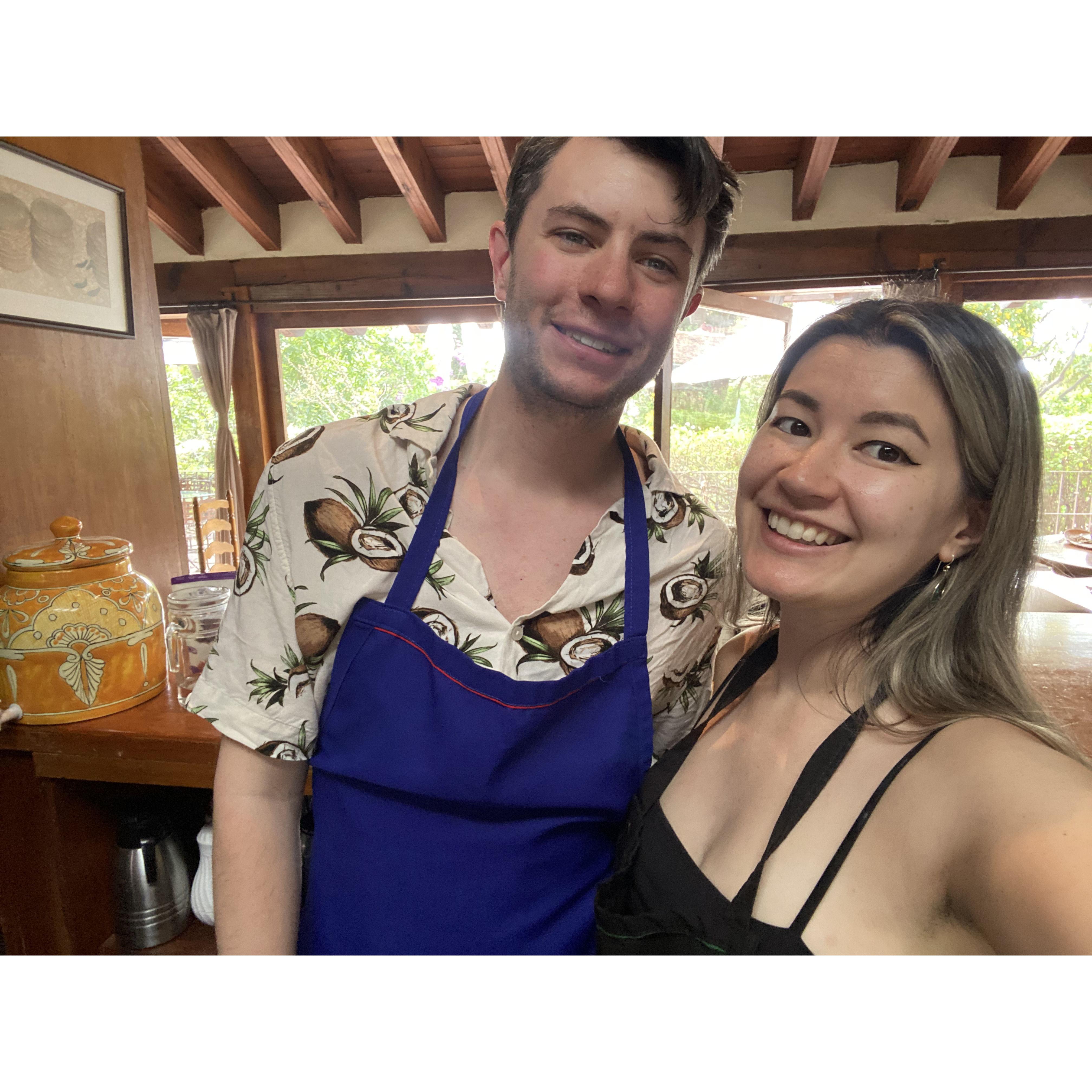 Cooking Class in San Miguel, Mexico, May 2022.