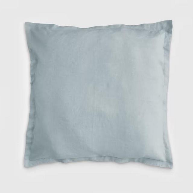 European Linen Euro Sham in Mist