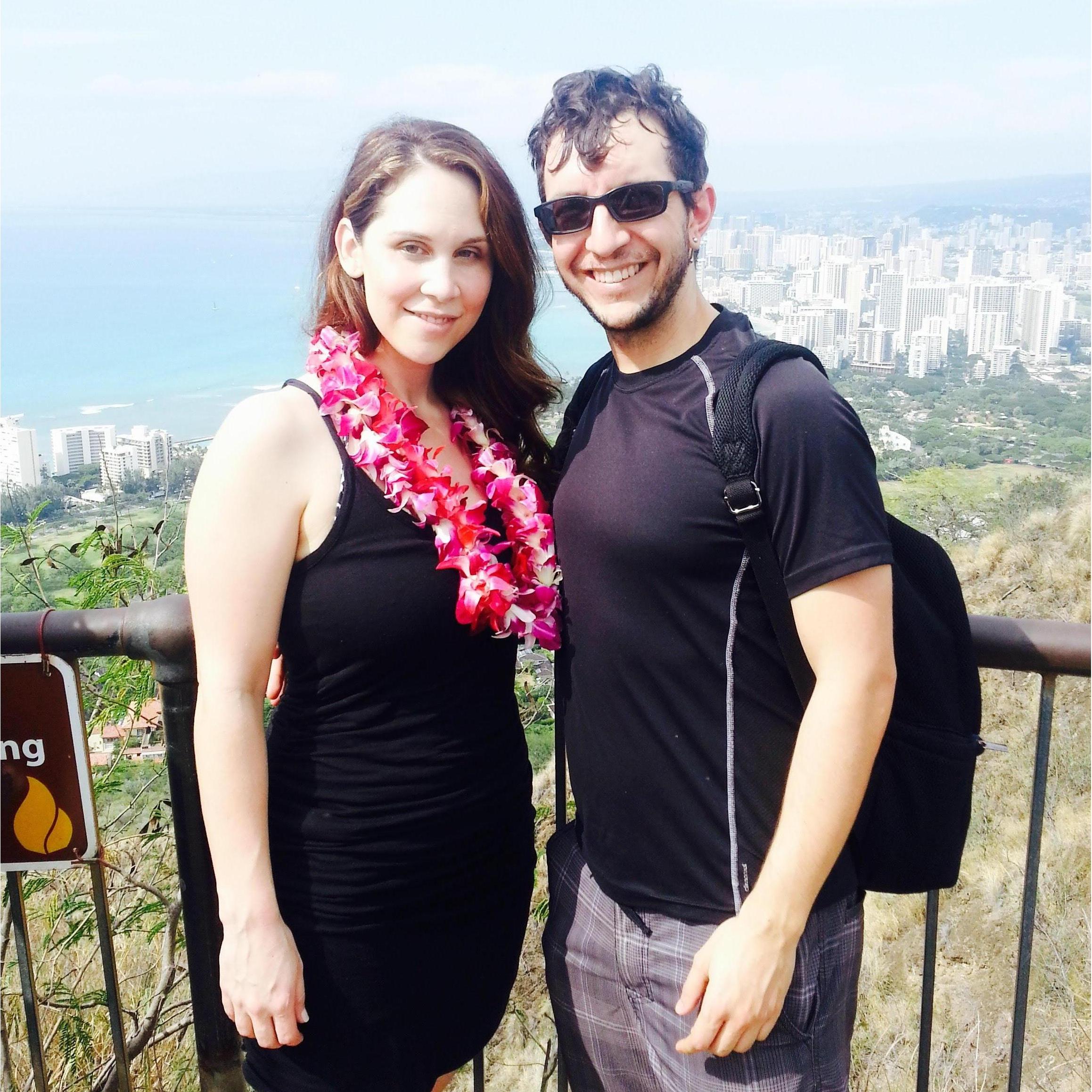 Paul and Diane in Oahu